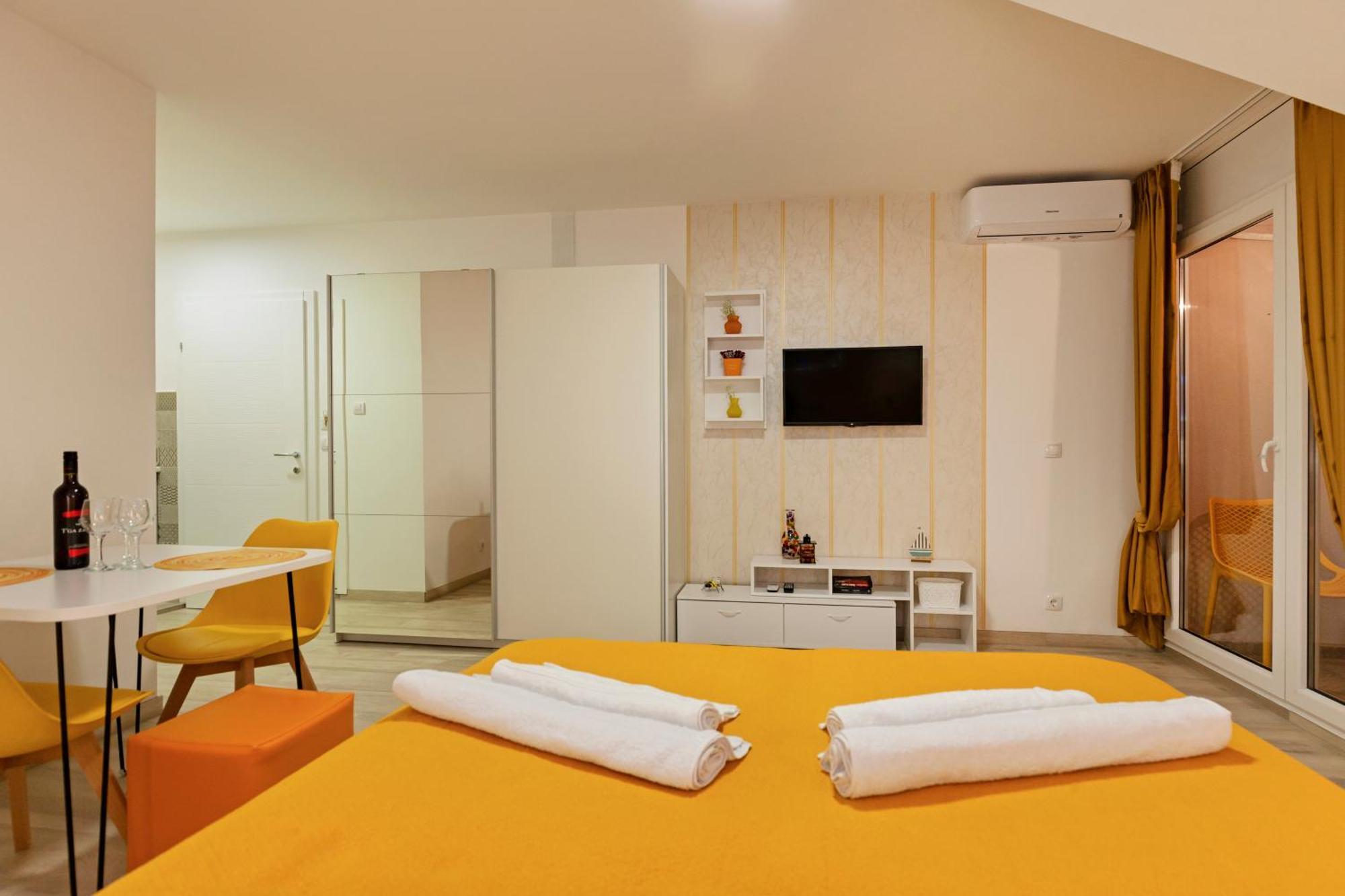 Ohrid Happy Apartments الغرفة الصورة