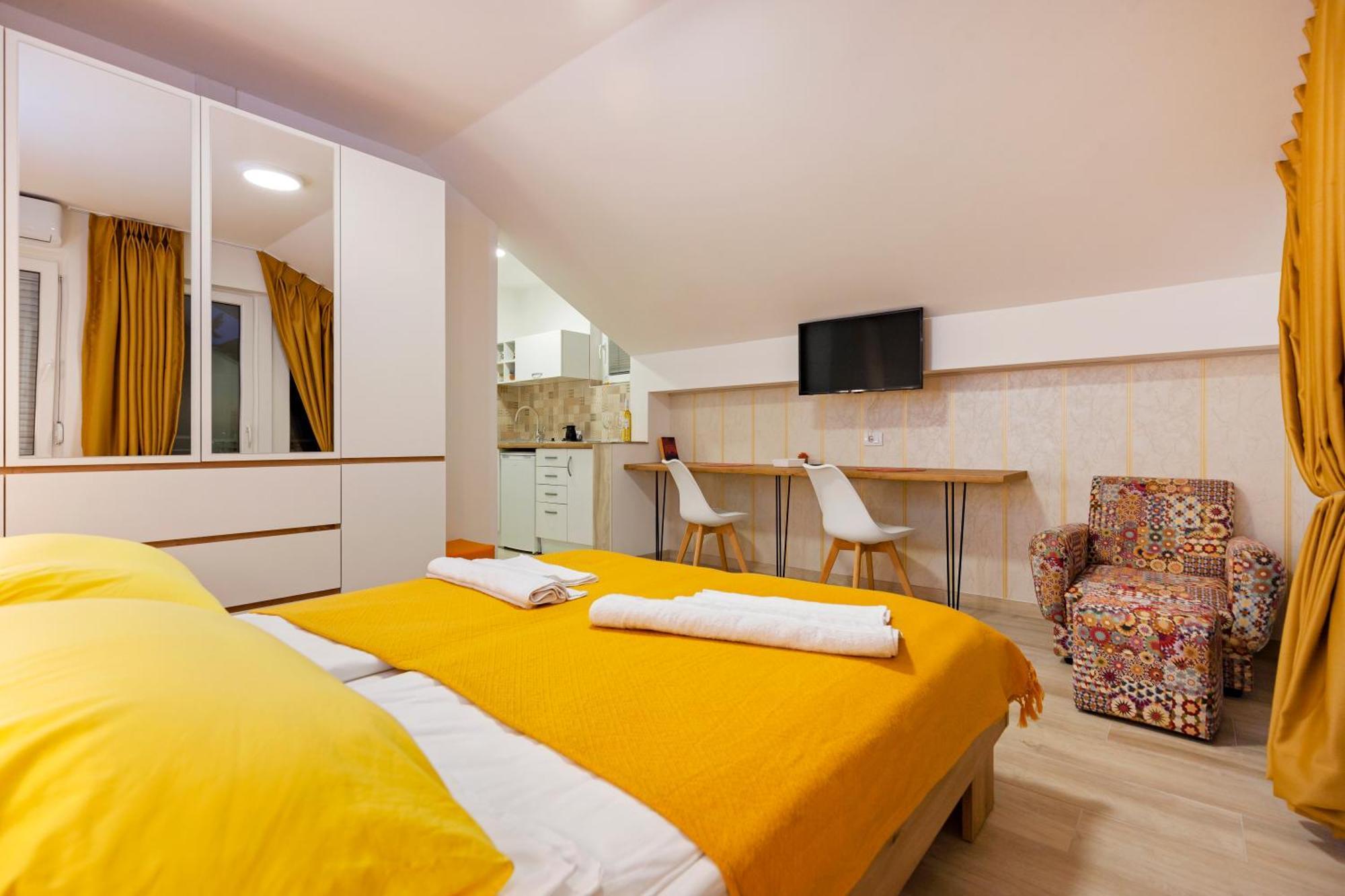 Ohrid Happy Apartments الغرفة الصورة